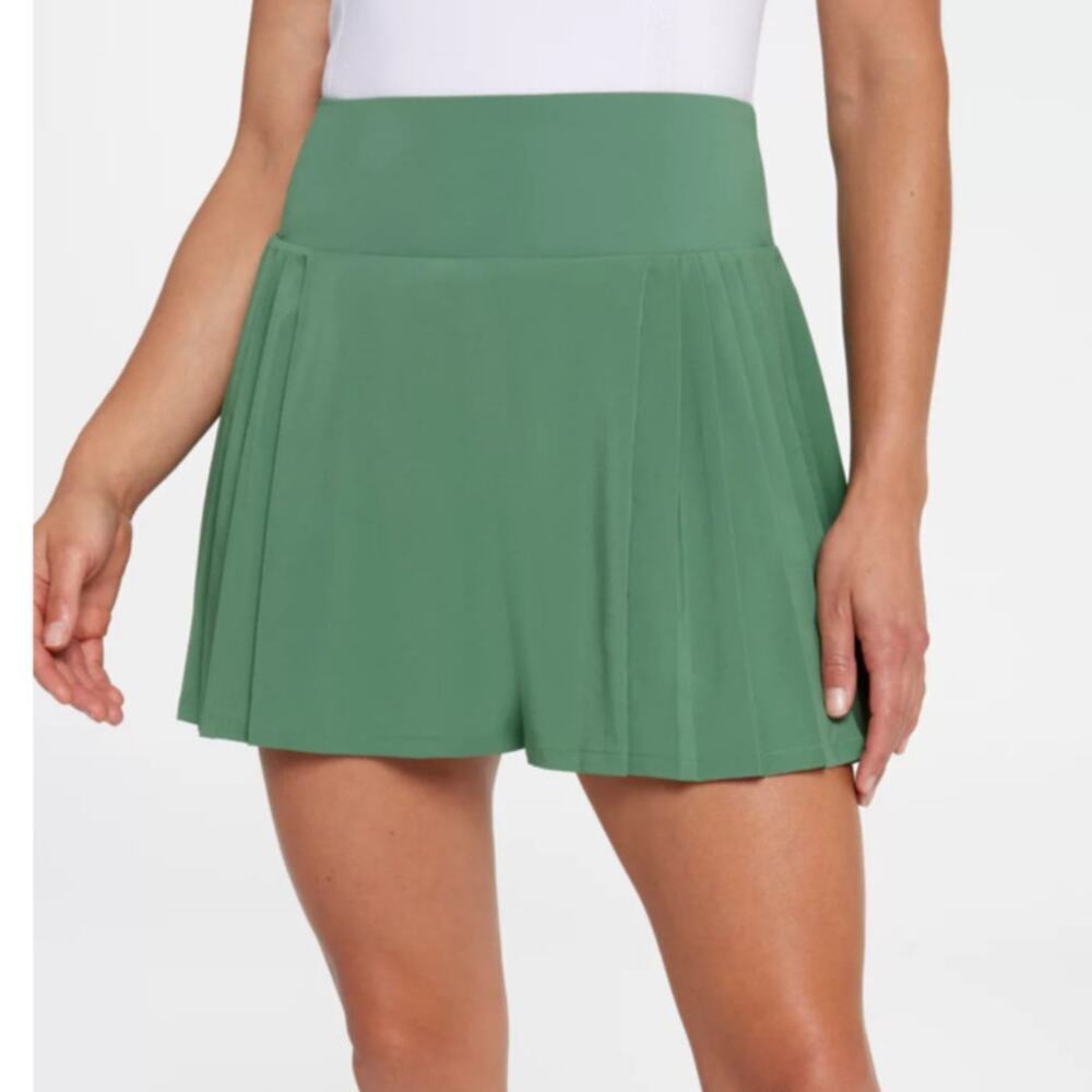 Calia Women's Side Pleat Golf Tennis Skirt Pockets Undershorts Sz XXL (20)